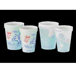 Poly Coated Paper Cups 5 oz - w/ Design 1000/Box