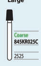 Solo Diamonds Large & Finishing 2525C (25) - Premier #845KR025C