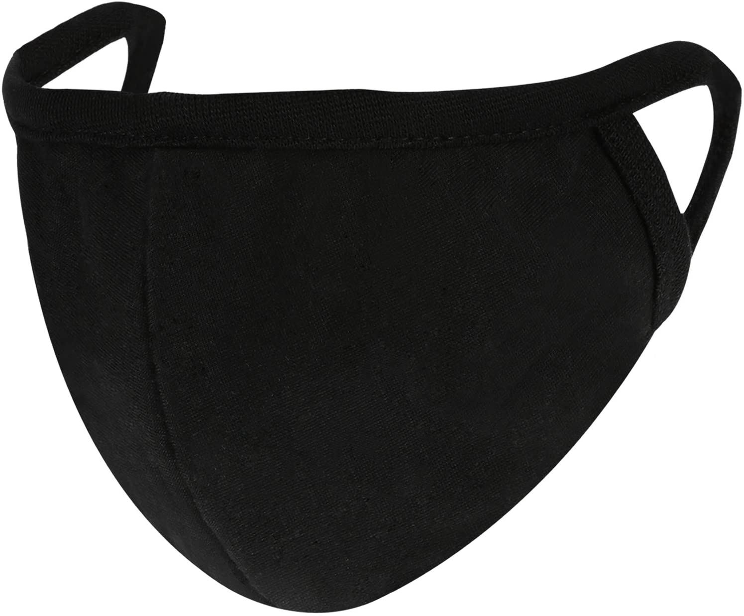 Washable Cloth Face mask, Black (1Pk)  - House brand