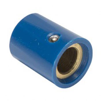 DCI #7185 - Needle Valve "Hex Body" Knob - Blue