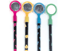 Pencils - 8 1/2" Dental Mirror - assorted 36 per pack