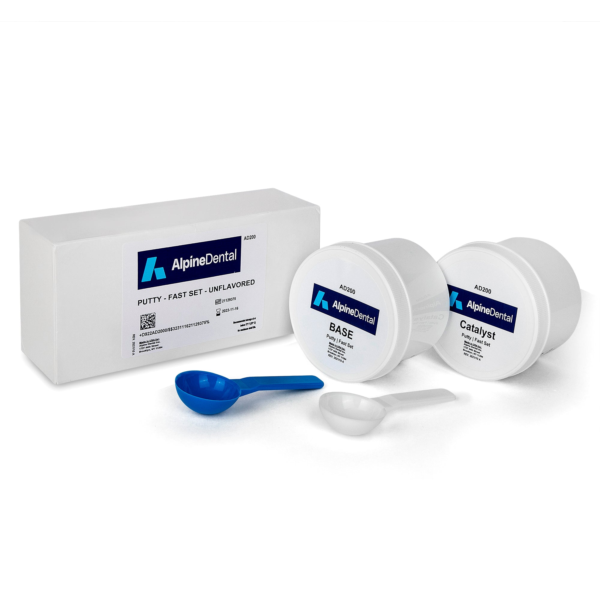 VPS Putty 300ml. each Base & Catalyst - Fast Set Alpine Dental