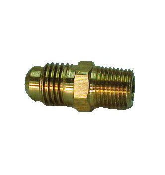DCI #0813 - 1/4" Male Connector Flare X1/4" Mpt