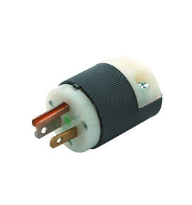 Dci #8111 - Hospital Grade Electrical Plug, Male Straight