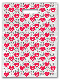 Scatter Bag - Teeth&Hearts Smile Clear 7x10 (100)