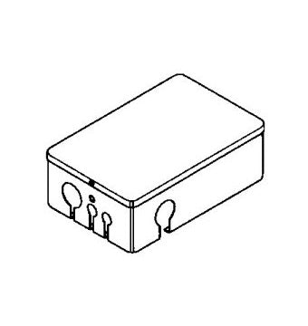 DCI #8320 - Black Standard Utility Center With Housing And Cover