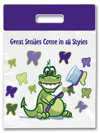 Bags - Full Color Gator Great Large 9x13 (250)