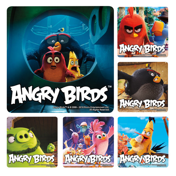 Stickers -  ANGRY BIRDS MOVIE STICKERS (100)