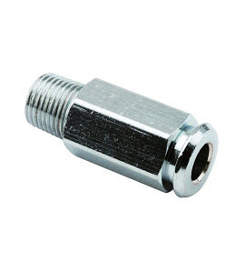 Dci #0016 - 3/8" Q.D. X 1/4" Mpt Pipe Coupler With Shut-Off
