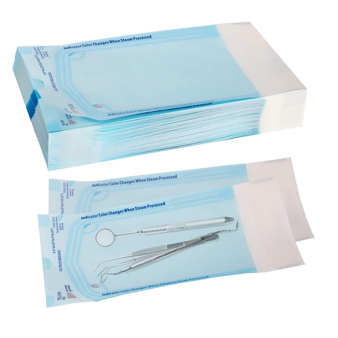 STERILIZATION POUCHES 3.5x5.25 200PCS/BOX