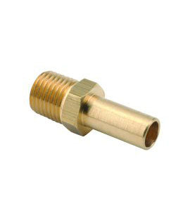Dci #0100 - 1/8 Mpt X 3/8" Compression Tube