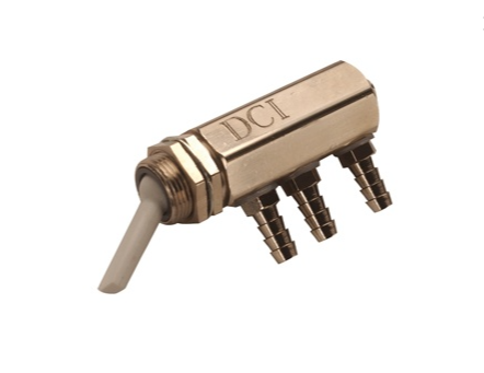 DCI #7843 - Cartridge Valve - Toggle Routing Valve - Gray (For small barbs, please note this at the end of your order. They will be customized.)