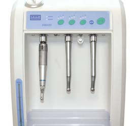 Handpiece Lubrication & Cleaning System - 2 high & 1 low speed