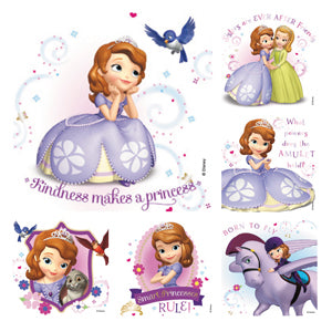 Stickers -  (100pk) Sofia The First