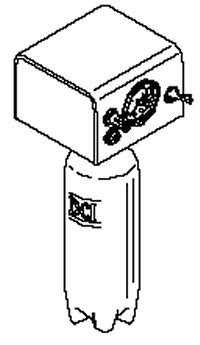 DCI #8180 - Dual 2-liter Asepsis Deluxe System