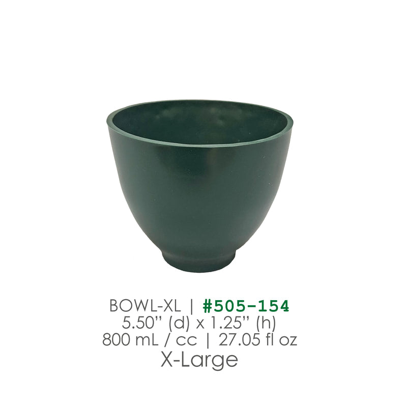 Plaster Flexible Green Mixing Bowls