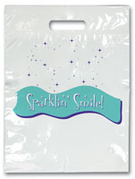 Bags - 2 Color Sparklin' Smile Small 7.5x9 (100)