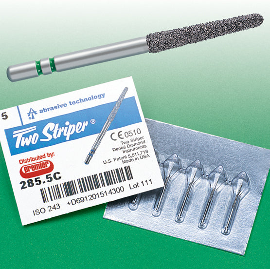Two Striper Diamonds - Flat End Taper #721 5/Pkg