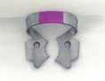 Rubber Dam Clamps FIESTA - WINGED Color Coded, Matte Finish