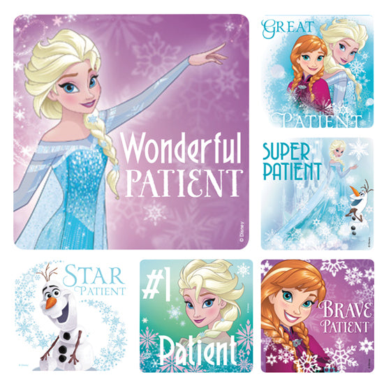 Stickers -  Disney Frozen Patient (100pk)