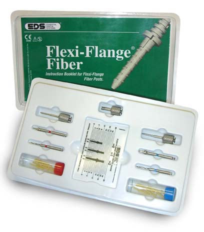 Flexi-Flange Fiber Introductory Kits - Size 1 (Red) / 2 (Blue)