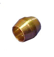 DCI #0801 - 1/8" Compression Brass Sleeve (Pkg 10)
