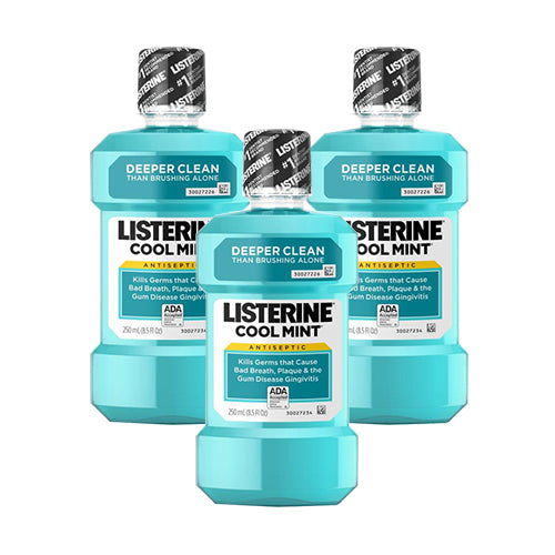 Mouthwash, Listerine Cool Mint, 6 x 1.5 Liter Bottles - #42755