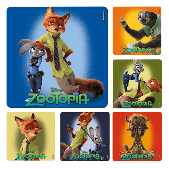 Stickers -  (100pk) Zootopia