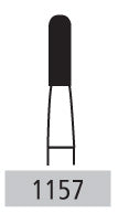 Carbide Burs - # 1157 Round End Fissure