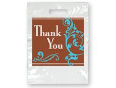 Bags - 2 Color Sincere Large 9x13 (100)