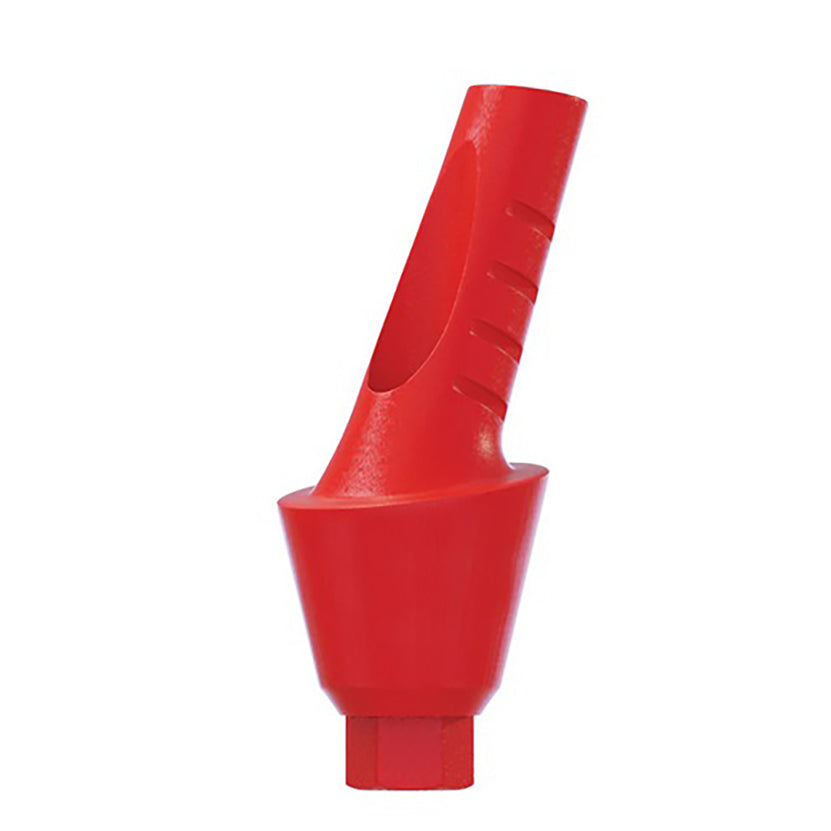 Angulated 25° Plastic Anatomic Castable Abutment 5.2mm - Internal Hex Ø2.42mm