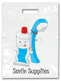 Bags - Full Color Smile Supplies Large 9x13 (250)
