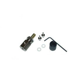 DCI #7050 - Black Flow Control Needle Valve