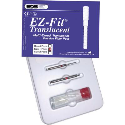 EZ Fit Translucent Passive Fiber Post Kit