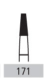 Surgical Burs - 171 Tapered Fissure FG - 10 Pack