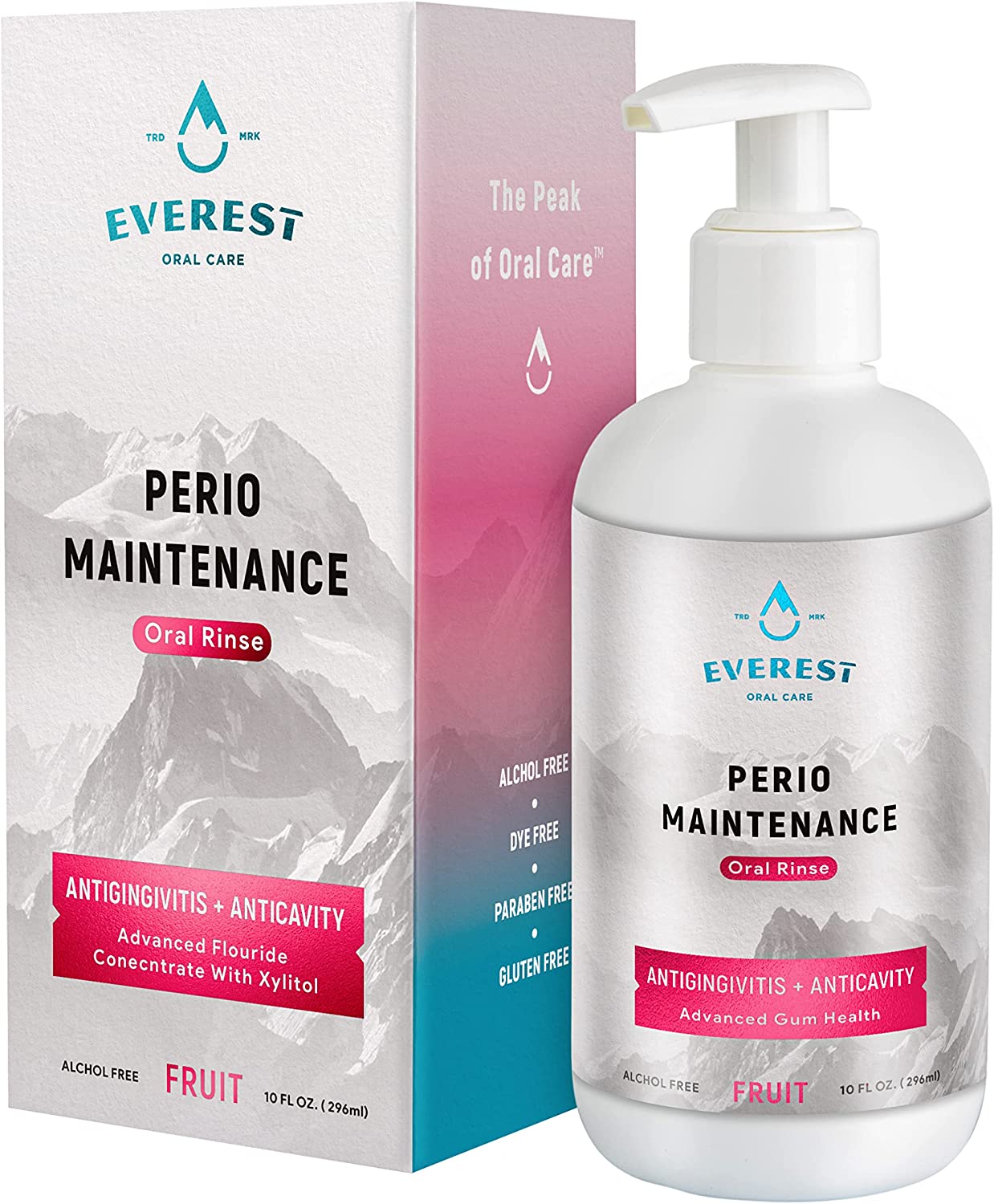 Everest' Perio Maintenance Oral Rinse 10 oz
