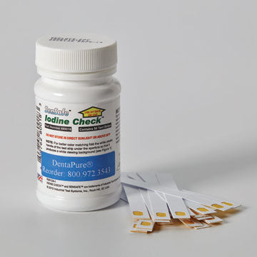 Dentapure Water Purification System - Iodine Test Strips, 50/bottle