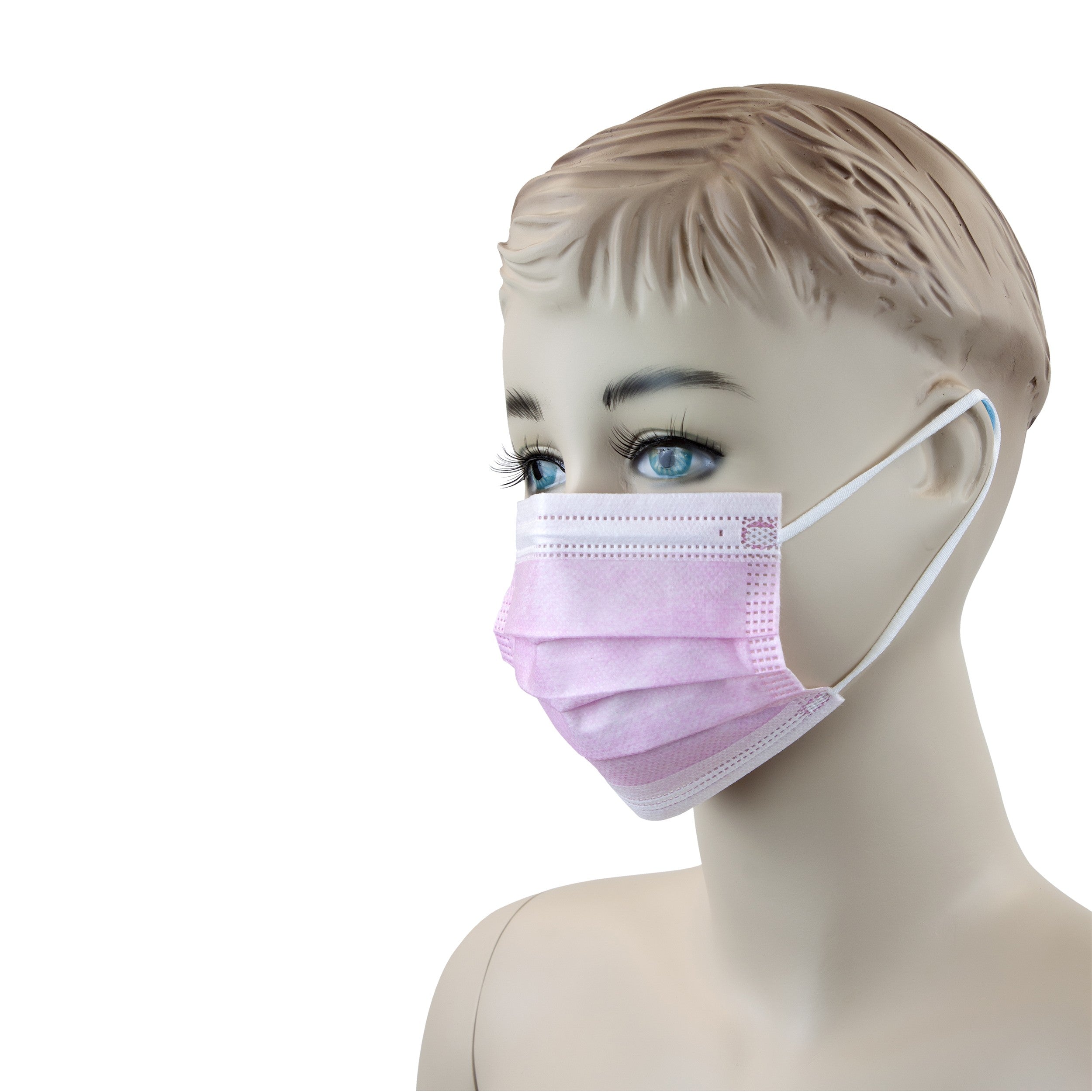 Dynarex Child Face Masks, 50/pk. Choose Color: