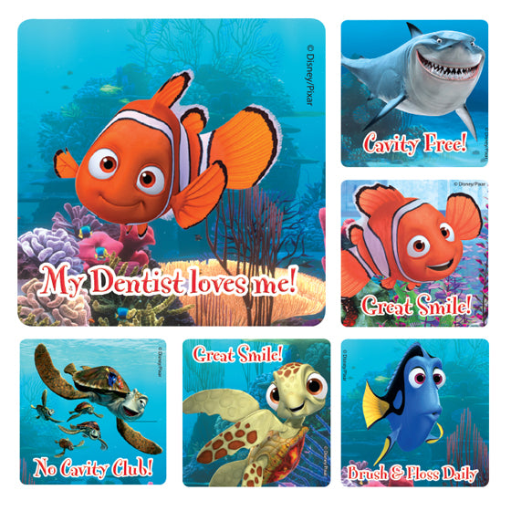 Stickers -  Dental Finding Nemo (100 pk.)