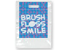 Bags - 2 Color Brush Tile Large 9x13 (100)