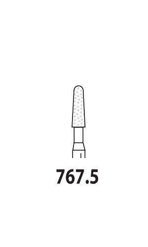 Two Striper Diamond - Round End Taper  5/PK -  767.5C