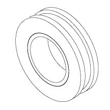 RPI Part #ADB268 Bushing (Left)