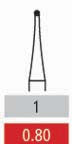Surgical Burs - 1 Round FG - 10 Pack