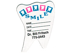 Magnets - Tooth W/"Smile" W/Toothlogo (500)