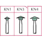 Dura-Green Stone - Shape KN1-4 - 12/Pcs