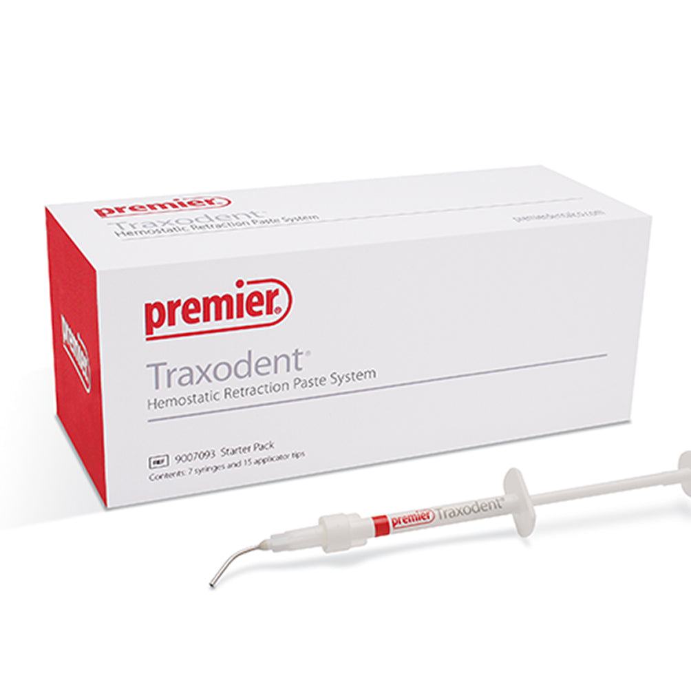 Traxodent Starter Pack Contains: 7 Syringes And 15 Applicator Tips