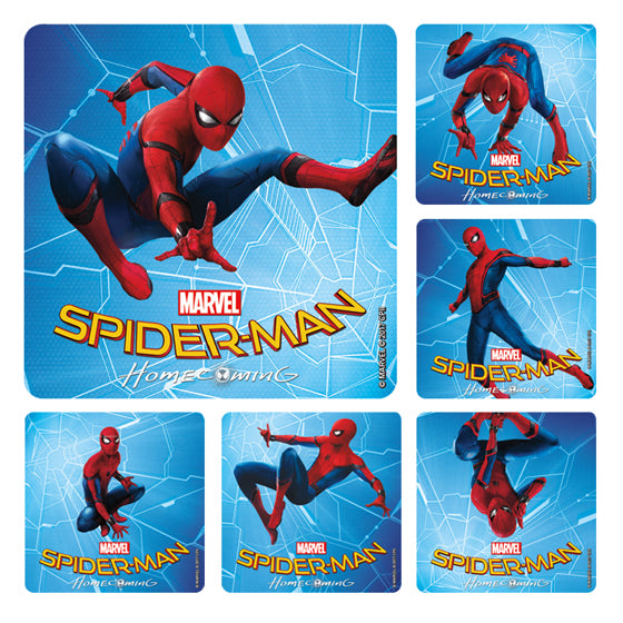 Stickers - MARVEL SPIDER-MAN 3 HOMECOMING (100 Pk.)