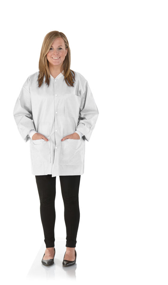 Hipster Jacket, White Frost, Large, 12/bg