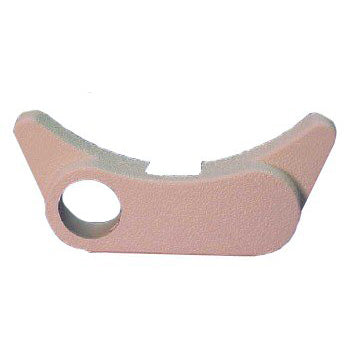 Dci #6057 - Housing, 1-Hole Button (Gray)