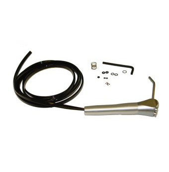 DCI #3438 - Quick-Clean Standard Syringe, w/Gray Coiled Tubing (7')